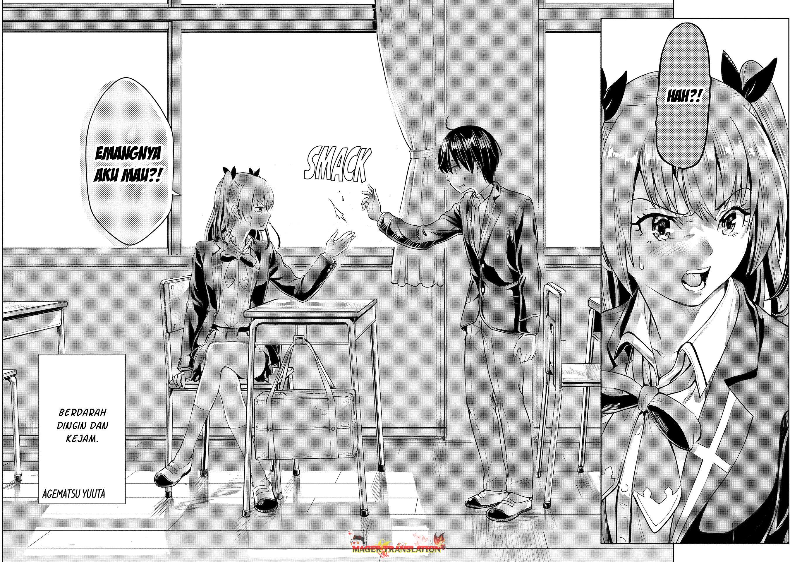 Koukousei Web Sakka no Mote Seikatsu "Anta ga Kami Sakka na Wakenai desho" to Boku wo Futta Osananajimi ga Koukai shiteru kedo Mou Osoi Chapter 1.1 - halaman 17
