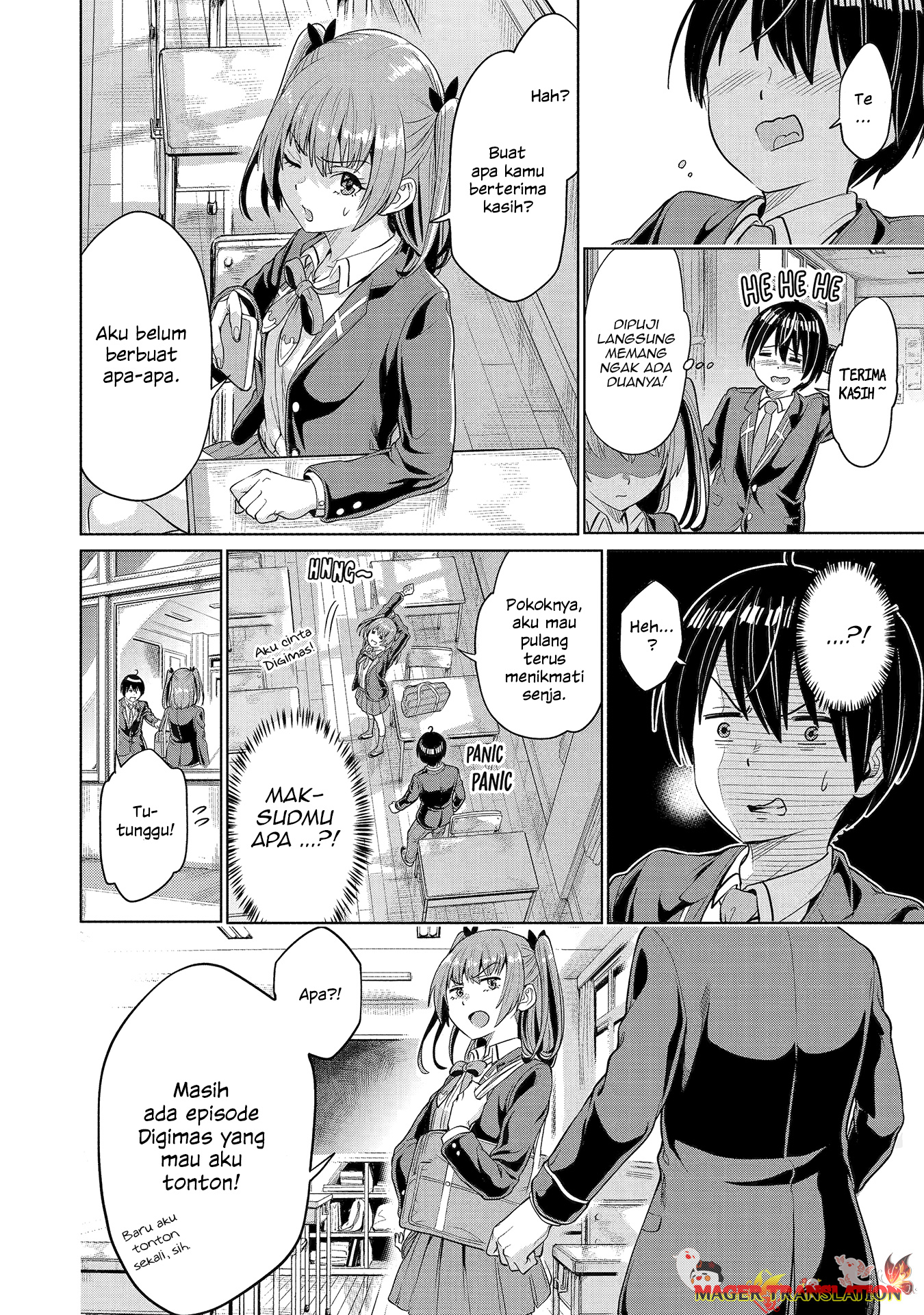 Koukousei Web Sakka no Mote Seikatsu "Anta ga Kami Sakka na Wakenai desho" to Boku wo Futta Osananajimi ga Koukai shiteru kedo Mou Osoi Chapter 1.1 - halaman 20