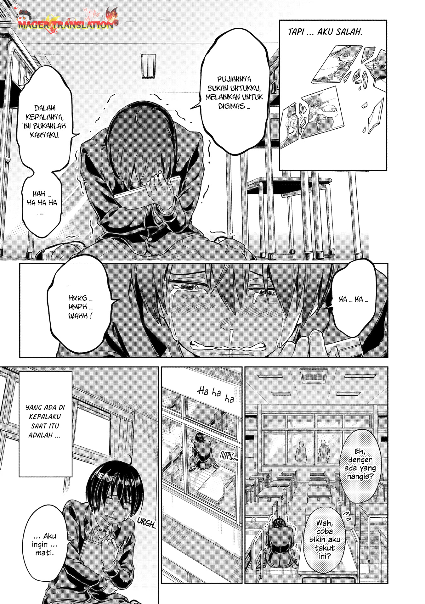 Koukousei Web Sakka no Mote Seikatsu "Anta ga Kami Sakka na Wakenai desho" to Boku wo Futta Osananajimi ga Koukai shiteru kedo Mou Osoi Chapter 1.1 - halaman 29