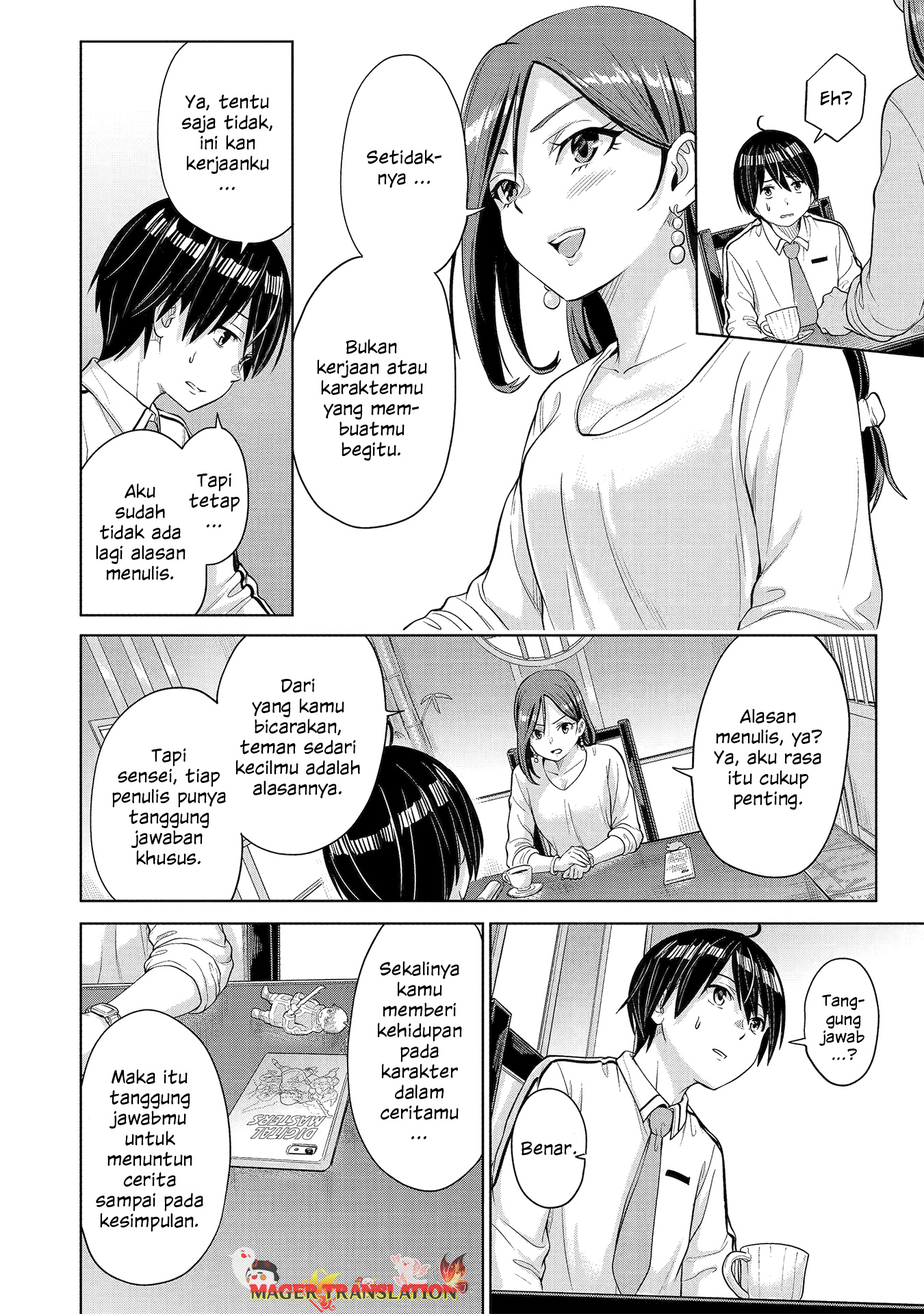 Koukousei Web Sakka no Mote Seikatsu "Anta ga Kami Sakka na Wakenai desho" to Boku wo Futta Osananajimi ga Koukai shiteru kedo Mou Osoi Chapter 1.2 - halaman 20