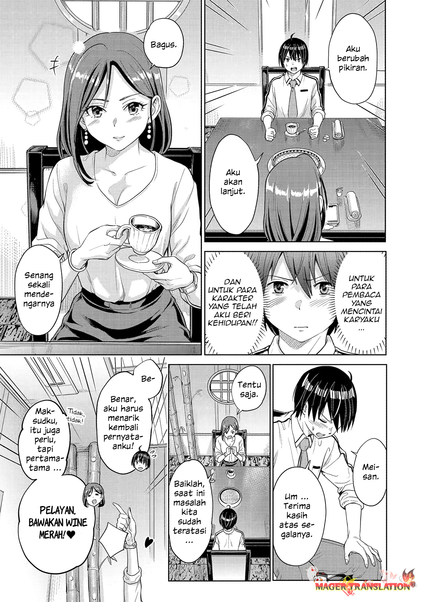 Koukousei Web Sakka no Mote Seikatsu "Anta ga Kami Sakka na Wakenai desho" to Boku wo Futta Osananajimi ga Koukai shiteru kedo Mou Osoi Chapter 1.2 - halaman 25