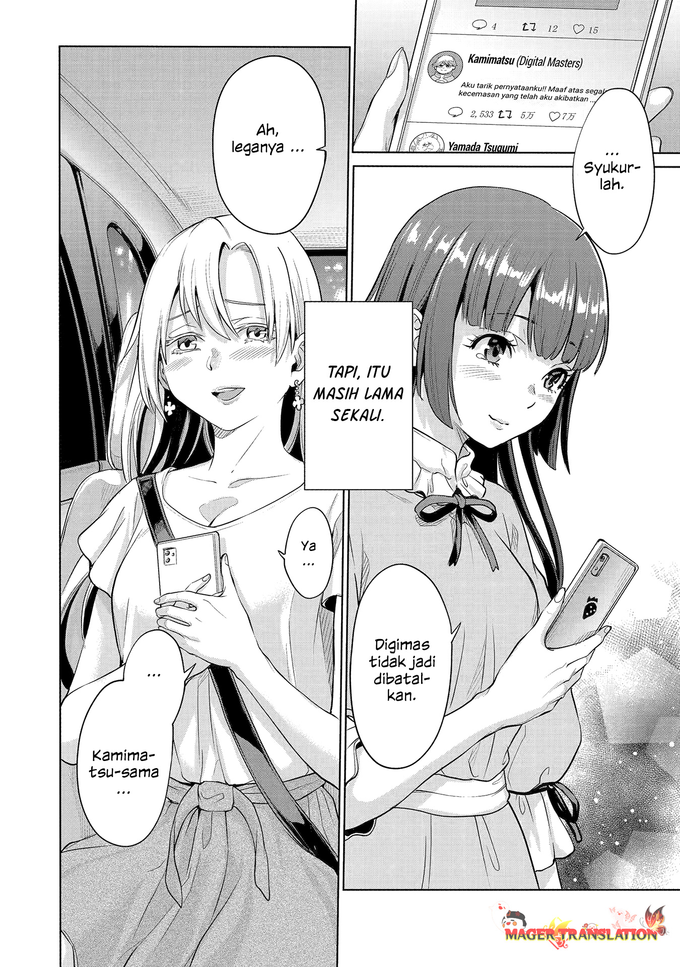 Koukousei Web Sakka no Mote Seikatsu "Anta ga Kami Sakka na Wakenai desho" to Boku wo Futta Osananajimi ga Koukai shiteru kedo Mou Osoi Chapter 1.2 - halaman 28