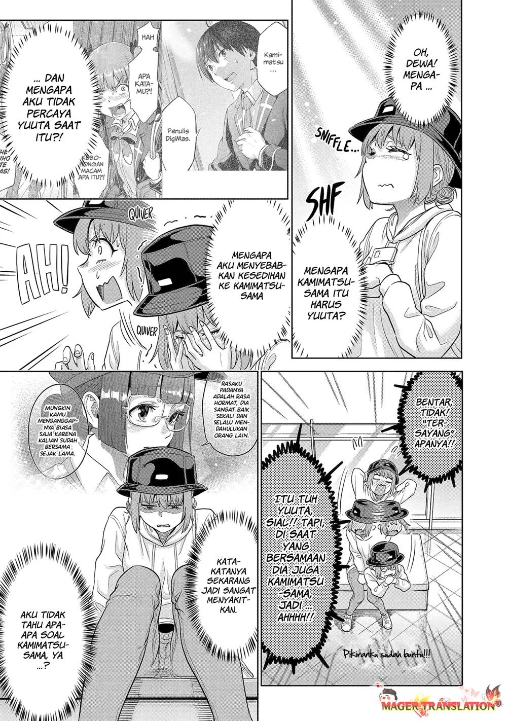 Koukousei Web Sakka no Mote Seikatsu "Anta ga Kami Sakka na Wakenai desho" to Boku wo Futta Osananajimi ga Koukai shiteru kedo Mou Osoi Chapter 12 - halaman 12