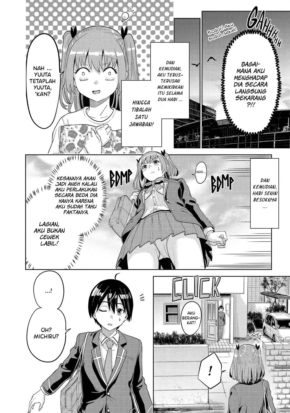 Koukousei Web Sakka no Mote Seikatsu "Anta ga Kami Sakka na Wakenai desho" to Boku wo Futta Osananajimi ga Koukai shiteru kedo Mou Osoi Chapter 12 - halaman 13