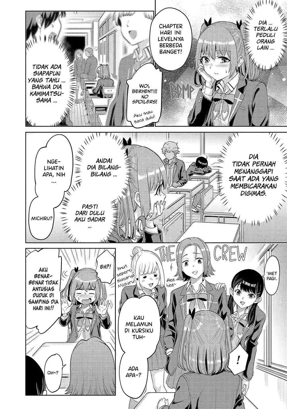 Koukousei Web Sakka no Mote Seikatsu "Anta ga Kami Sakka na Wakenai desho" to Boku wo Futta Osananajimi ga Koukai shiteru kedo Mou Osoi Chapter 12 - halaman 19