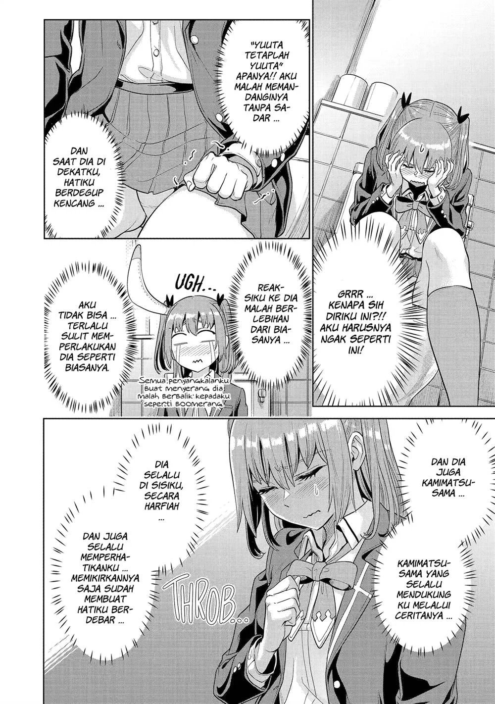 Koukousei Web Sakka no Mote Seikatsu "Anta ga Kami Sakka na Wakenai desho" to Boku wo Futta Osananajimi ga Koukai shiteru kedo Mou Osoi Chapter 12 - halaman 23