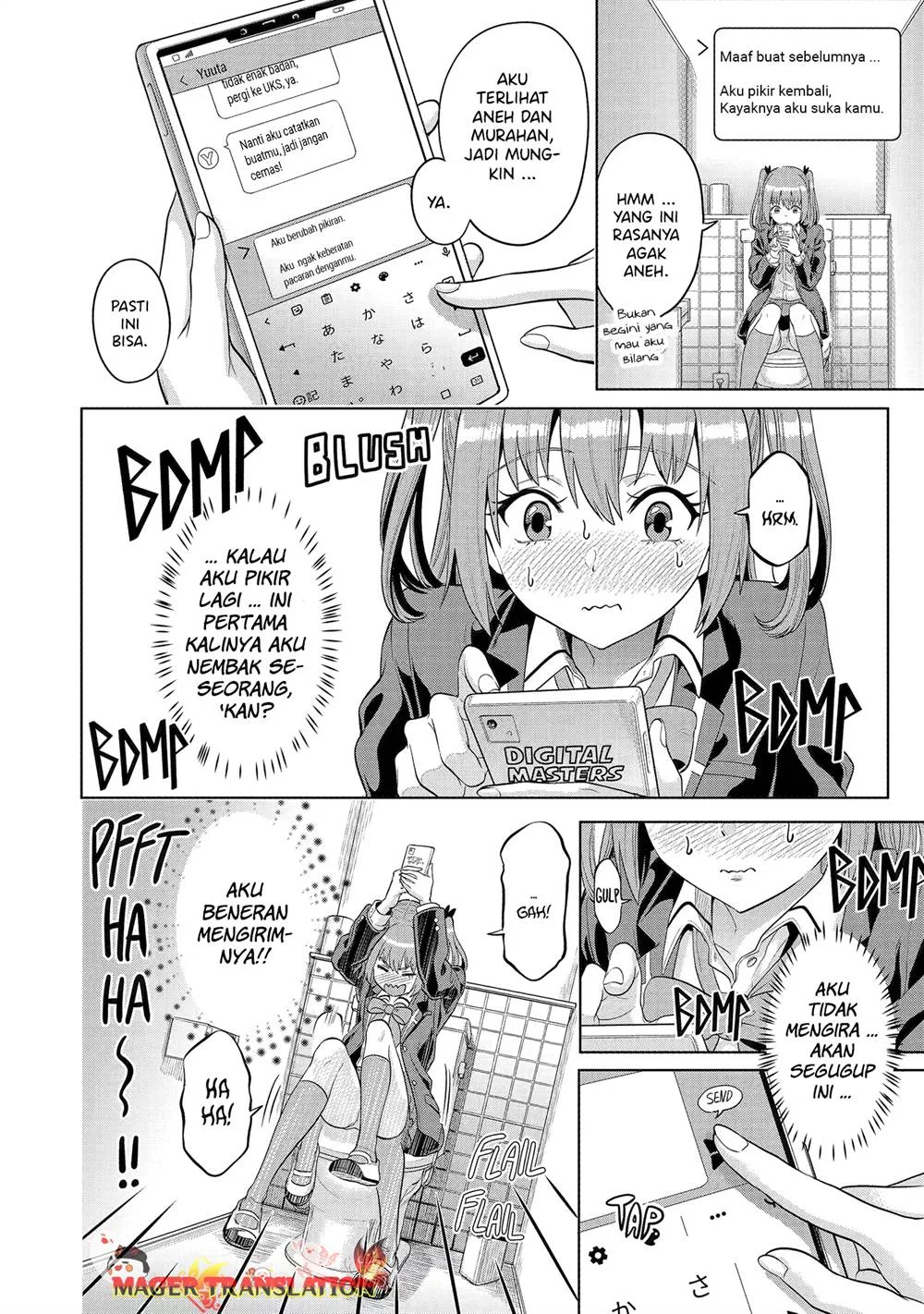 Koukousei Web Sakka no Mote Seikatsu "Anta ga Kami Sakka na Wakenai desho" to Boku wo Futta Osananajimi ga Koukai shiteru kedo Mou Osoi Chapter 13 - halaman 12