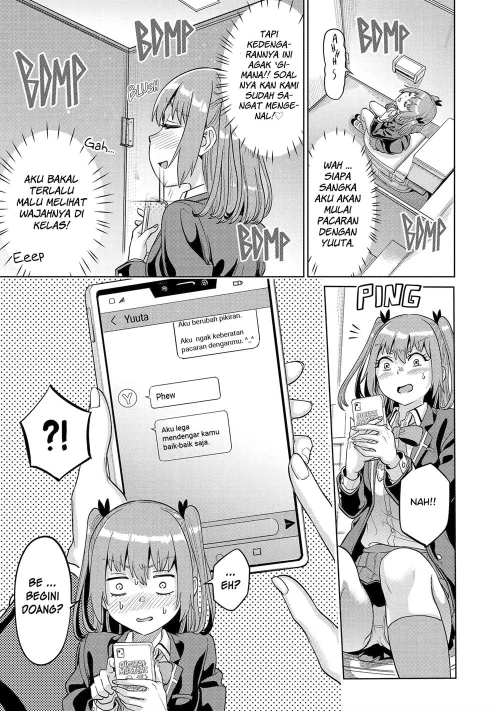 Koukousei Web Sakka no Mote Seikatsu "Anta ga Kami Sakka na Wakenai desho" to Boku wo Futta Osananajimi ga Koukai shiteru kedo Mou Osoi Chapter 13 - halaman 13