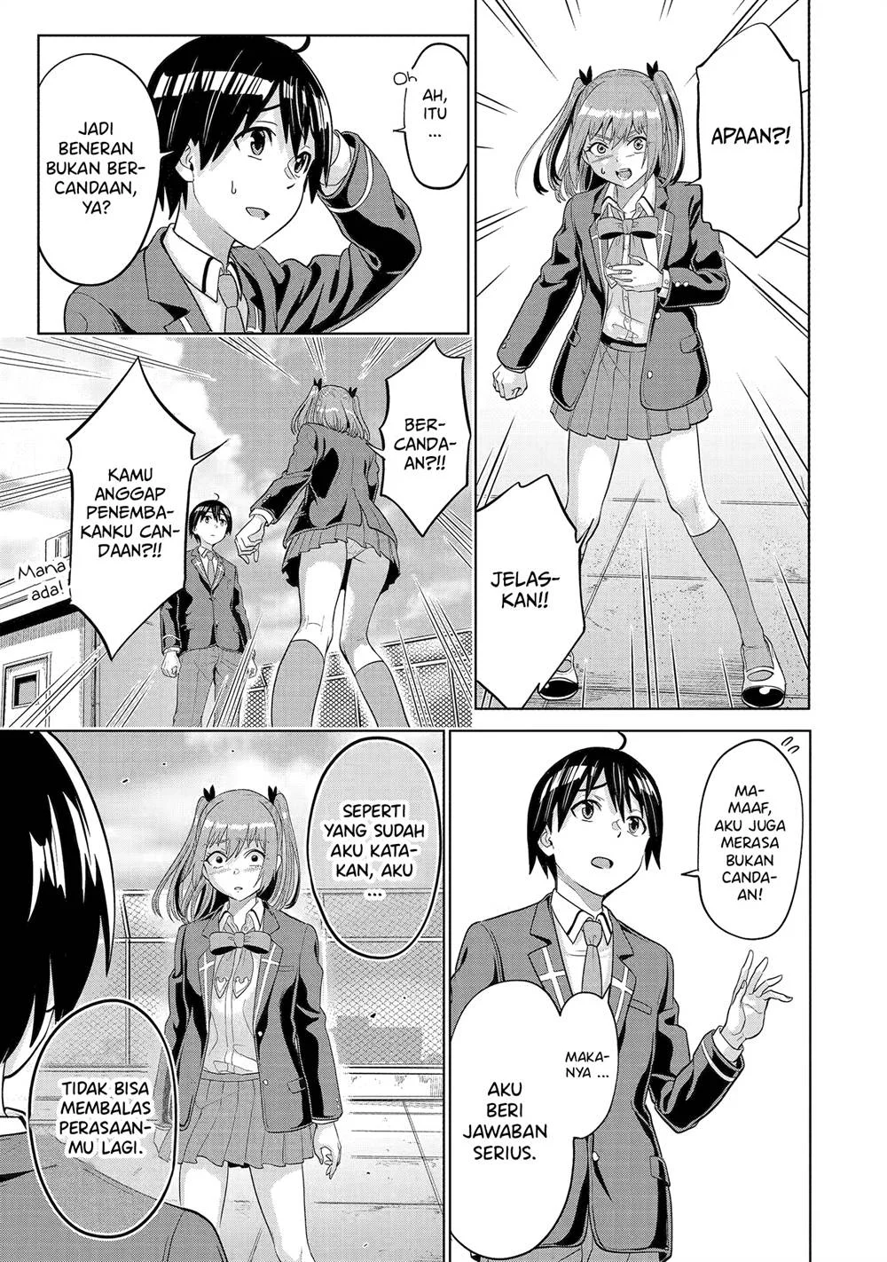 Koukousei Web Sakka no Mote Seikatsu "Anta ga Kami Sakka na Wakenai desho" to Boku wo Futta Osananajimi ga Koukai shiteru kedo Mou Osoi Chapter 13 - halaman 17