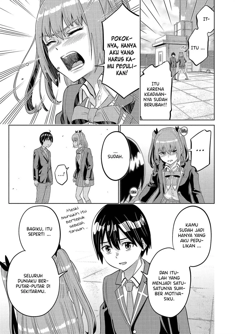 Koukousei Web Sakka no Mote Seikatsu "Anta ga Kami Sakka na Wakenai desho" to Boku wo Futta Osananajimi ga Koukai shiteru kedo Mou Osoi Chapter 13 - halaman 19
