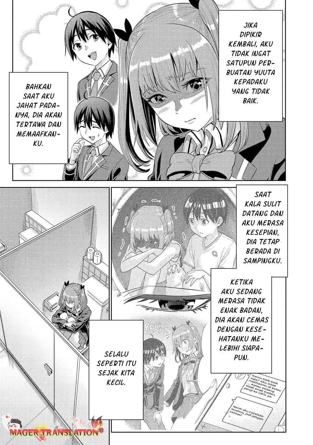 Koukousei Web Sakka no Mote Seikatsu "Anta ga Kami Sakka na Wakenai desho" to Boku wo Futta Osananajimi ga Koukai shiteru kedo Mou Osoi Chapter 13 - halaman 7