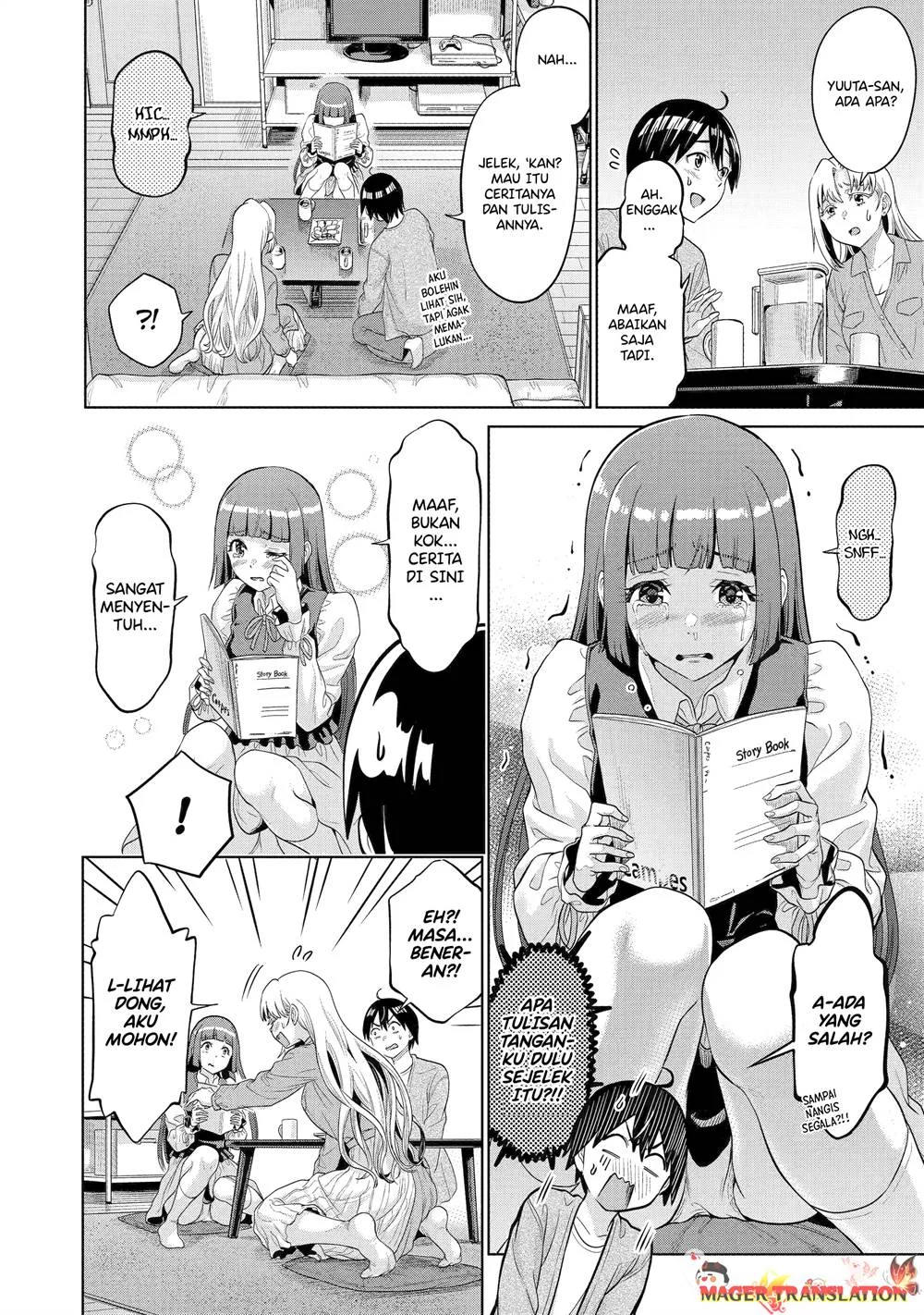 Koukousei Web Sakka no Mote Seikatsu "Anta ga Kami Sakka na Wakenai desho" to Boku wo Futta Osananajimi ga Koukai shiteru kedo Mou Osoi Chapter 14 - halaman 16