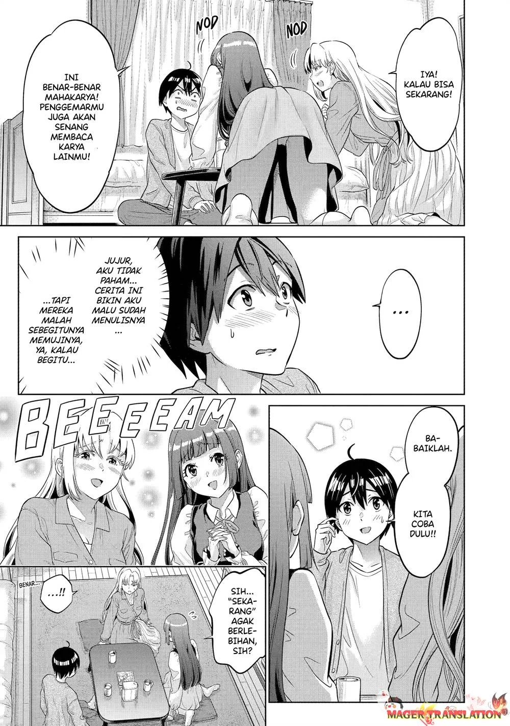 Koukousei Web Sakka no Mote Seikatsu "Anta ga Kami Sakka na Wakenai desho" to Boku wo Futta Osananajimi ga Koukai shiteru kedo Mou Osoi Chapter 14 - halaman 19