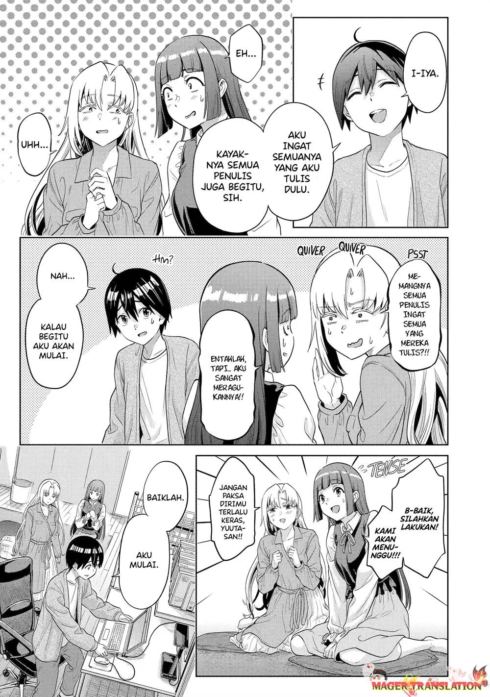 Koukousei Web Sakka no Mote Seikatsu "Anta ga Kami Sakka na Wakenai desho" to Boku wo Futta Osananajimi ga Koukai shiteru kedo Mou Osoi Chapter 14 - halaman 21