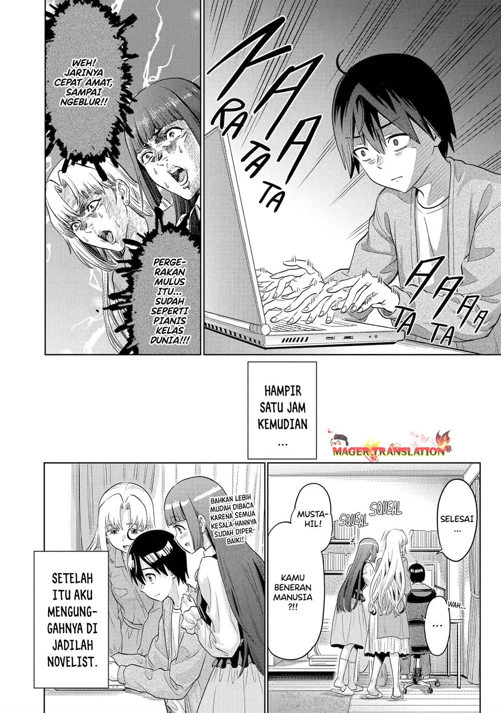 Koukousei Web Sakka no Mote Seikatsu "Anta ga Kami Sakka na Wakenai desho" to Boku wo Futta Osananajimi ga Koukai shiteru kedo Mou Osoi Chapter 14 - halaman 22