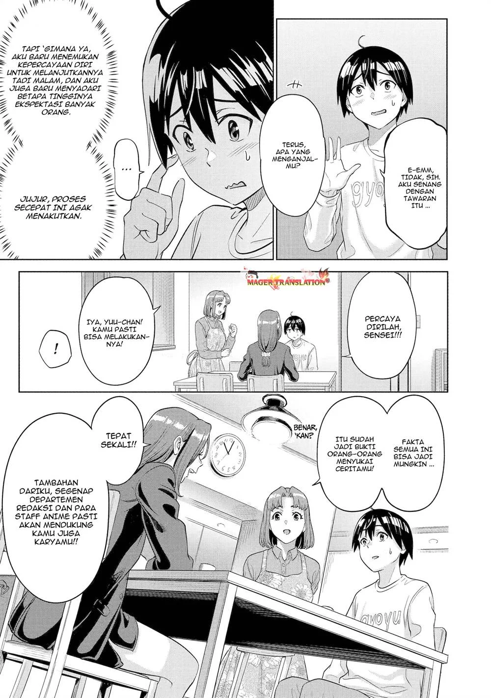 Koukousei Web Sakka no Mote Seikatsu "Anta ga Kami Sakka na Wakenai desho" to Boku wo Futta Osananajimi ga Koukai shiteru kedo Mou Osoi Chapter 16 - halaman 10