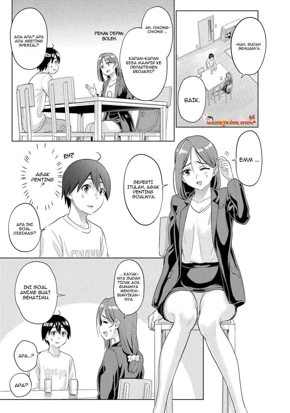 Koukousei Web Sakka no Mote Seikatsu "Anta ga Kami Sakka na Wakenai desho" to Boku wo Futta Osananajimi ga Koukai shiteru kedo Mou Osoi Chapter 16 - halaman 8