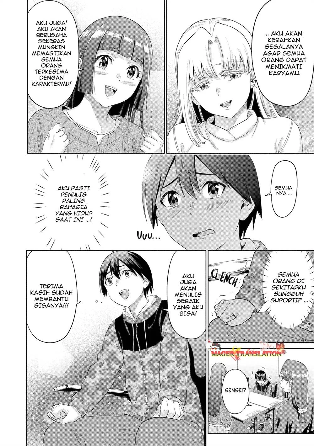 Koukousei Web Sakka no Mote Seikatsu "Anta ga Kami Sakka na Wakenai desho" to Boku wo Futta Osananajimi ga Koukai shiteru kedo Mou Osoi Chapter 17 - halaman 21