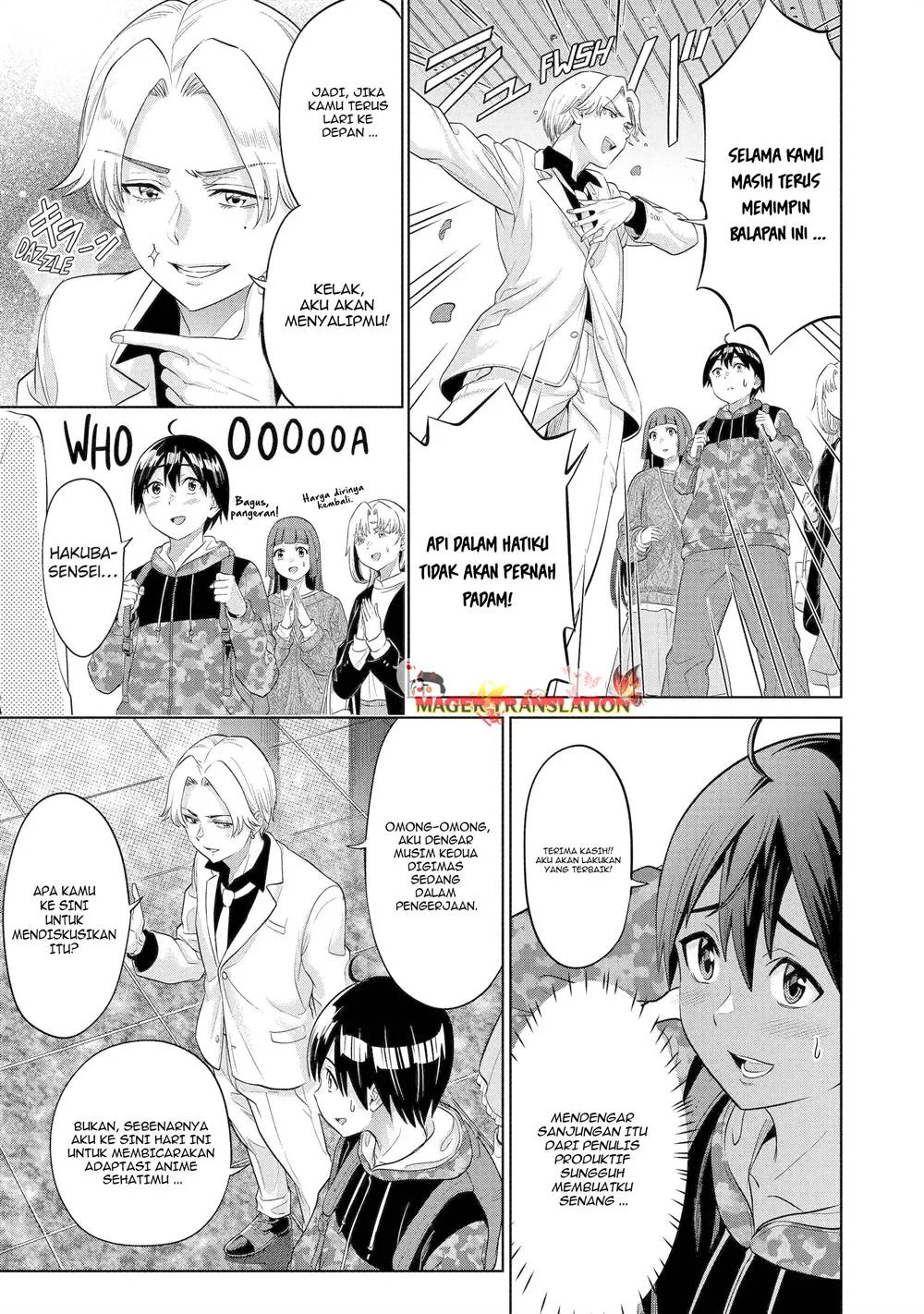Koukousei Web Sakka no Mote Seikatsu "Anta ga Kami Sakka na Wakenai desho" to Boku wo Futta Osananajimi ga Koukai shiteru kedo Mou Osoi Chapter 17 - halaman 8
