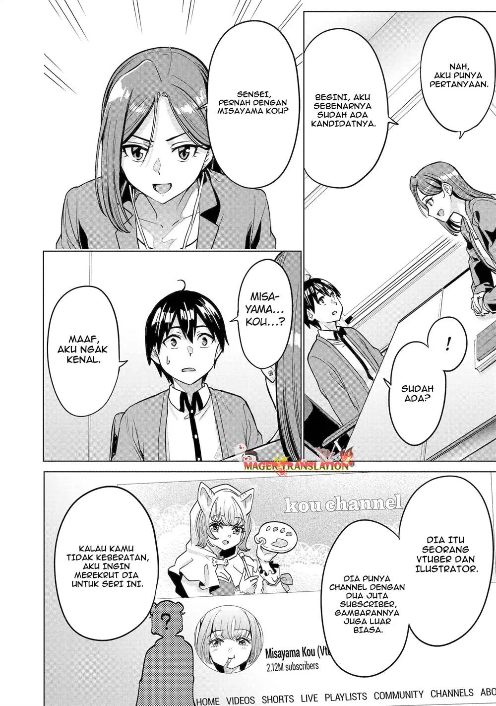 Koukousei Web Sakka no Mote Seikatsu "Anta ga Kami Sakka na Wakenai desho" to Boku wo Futta Osananajimi ga Koukai shiteru kedo Mou Osoi Chapter 19 - halaman 21