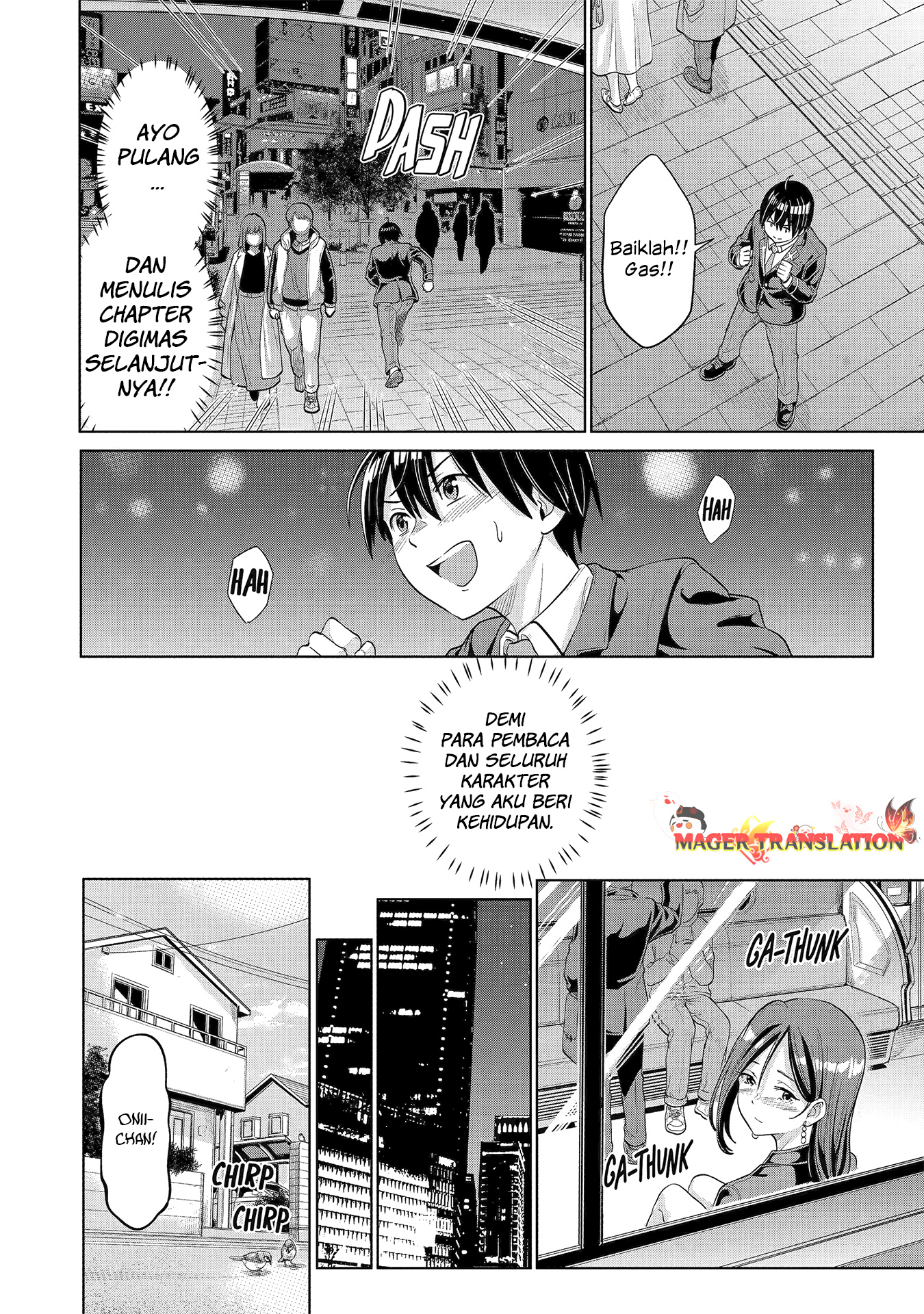 Koukousei Web Sakka no Mote Seikatsu "Anta ga Kami Sakka na Wakenai desho" to Boku wo Futta Osananajimi ga Koukai shiteru kedo Mou Osoi Chapter 2 - halaman 1