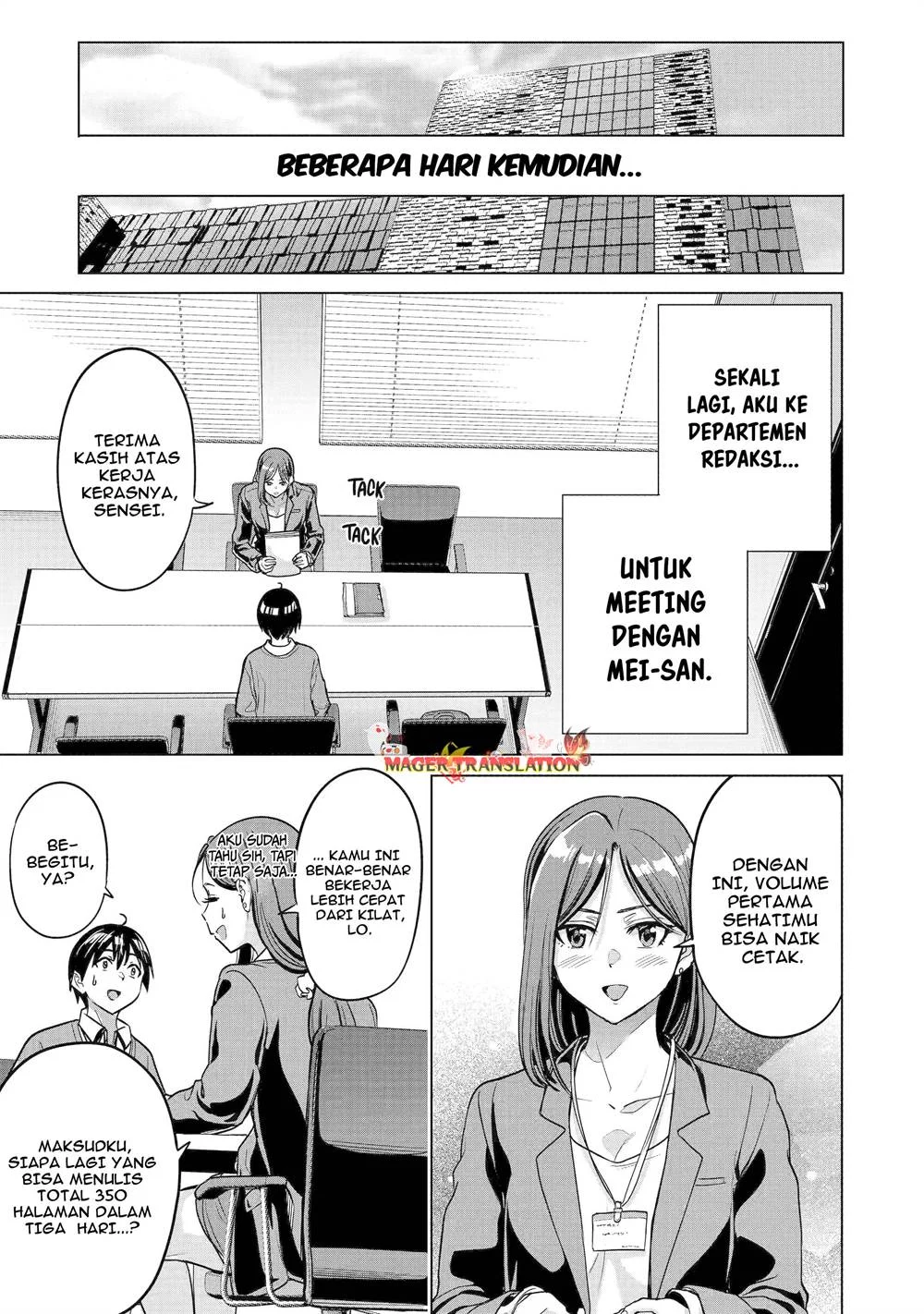 Koukousei Web Sakka no Mote Seikatsu "Anta ga Kami Sakka na Wakenai desho" to Boku wo Futta Osananajimi ga Koukai shiteru kedo Mou Osoi Chapter 20 - halaman 18