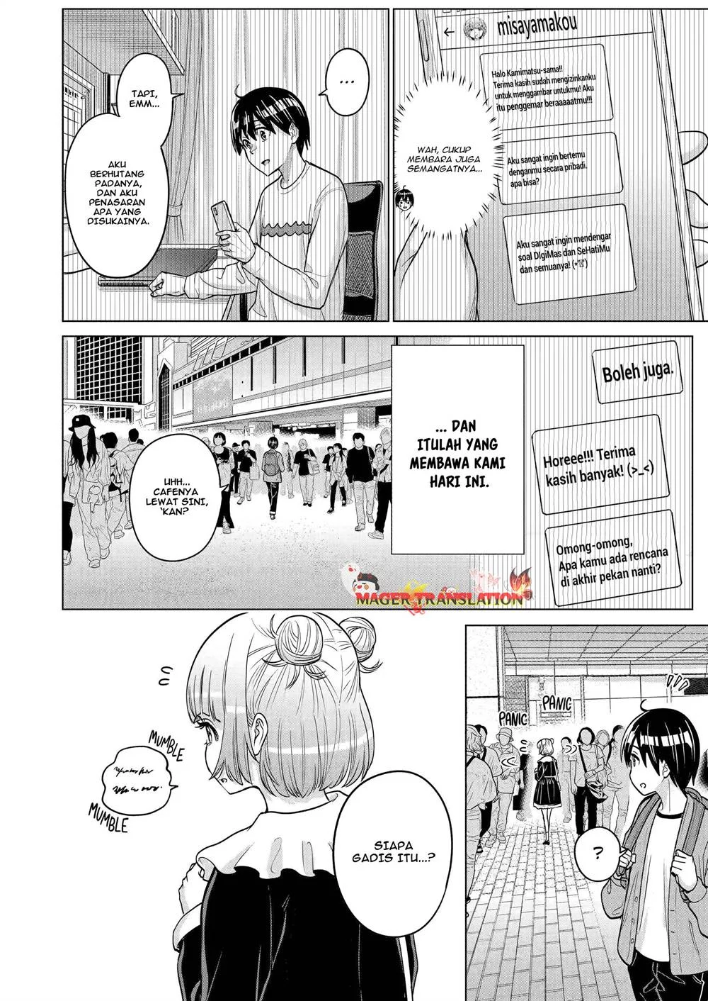 Koukousei Web Sakka no Mote Seikatsu "Anta ga Kami Sakka na Wakenai desho" to Boku wo Futta Osananajimi ga Koukai shiteru kedo Mou Osoi Chapter 21 - halaman 12