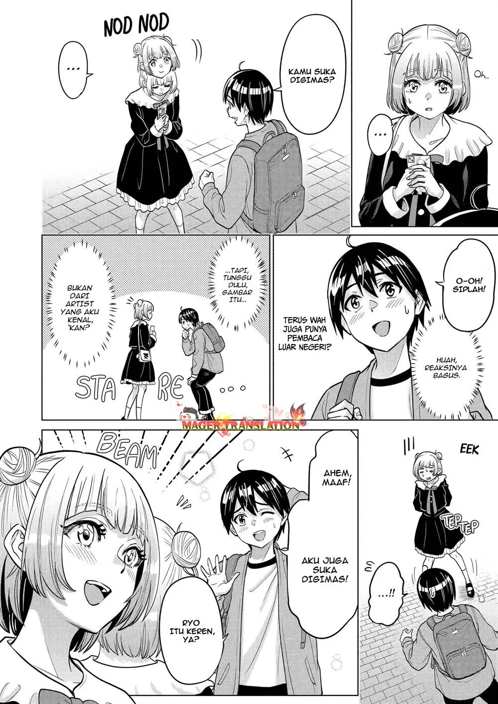 Koukousei Web Sakka no Mote Seikatsu "Anta ga Kami Sakka na Wakenai desho" to Boku wo Futta Osananajimi ga Koukai shiteru kedo Mou Osoi Chapter 21 - halaman 16