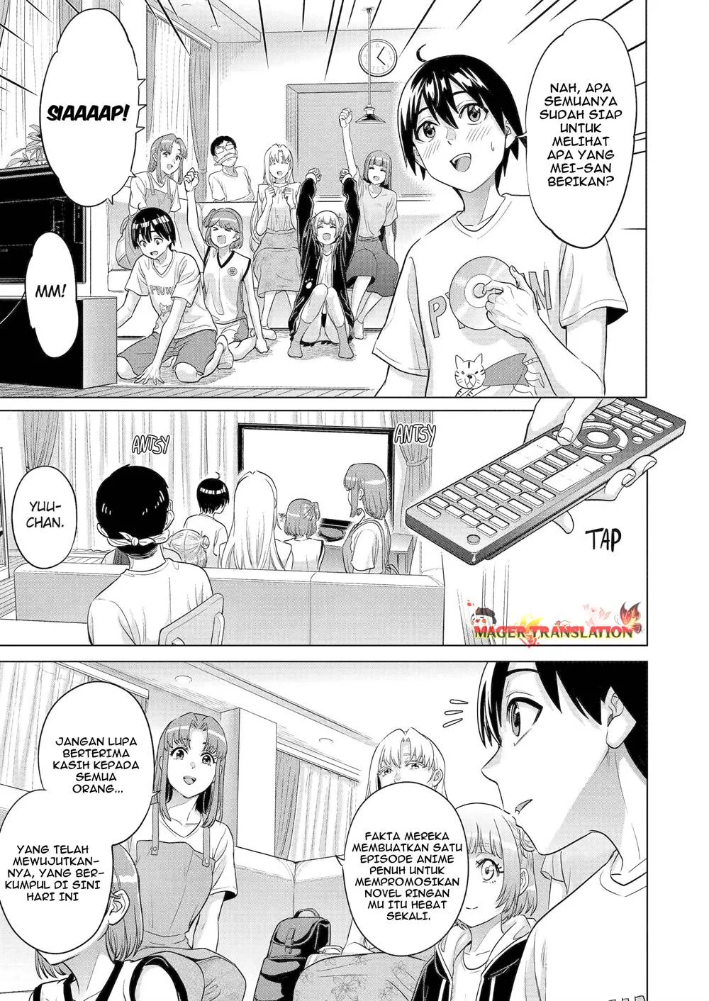 Koukousei Web Sakka no Mote Seikatsu "Anta ga Kami Sakka na Wakenai desho" to Boku wo Futta Osananajimi ga Koukai shiteru kedo Mou Osoi Chapter 22 - halaman 16