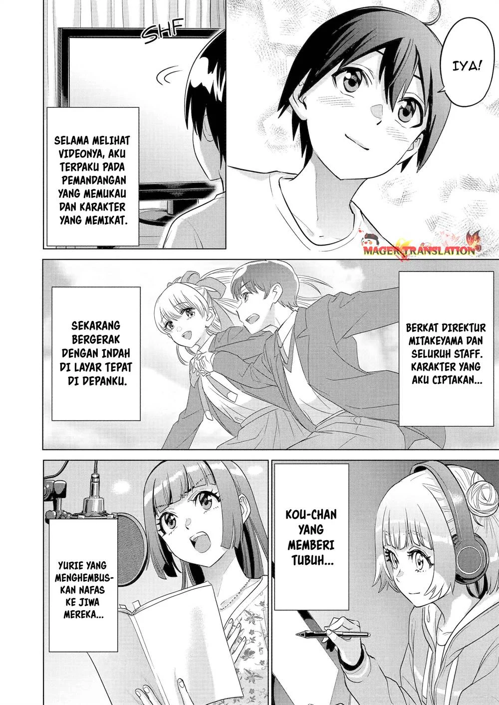 Koukousei Web Sakka no Mote Seikatsu "Anta ga Kami Sakka na Wakenai desho" to Boku wo Futta Osananajimi ga Koukai shiteru kedo Mou Osoi Chapter 22 - halaman 17