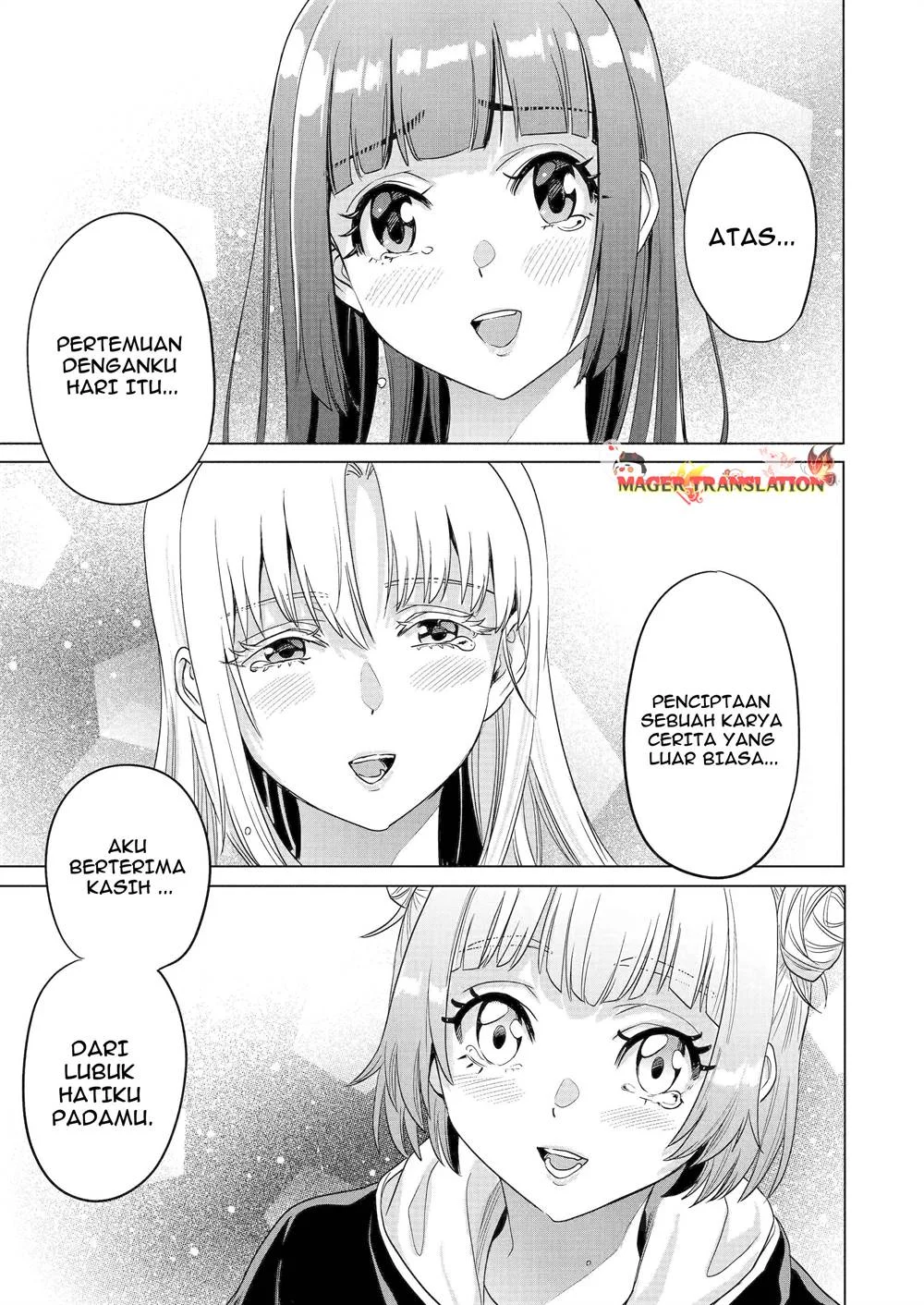 Koukousei Web Sakka no Mote Seikatsu "Anta ga Kami Sakka na Wakenai desho" to Boku wo Futta Osananajimi ga Koukai shiteru kedo Mou Osoi Chapter 22 - halaman 22