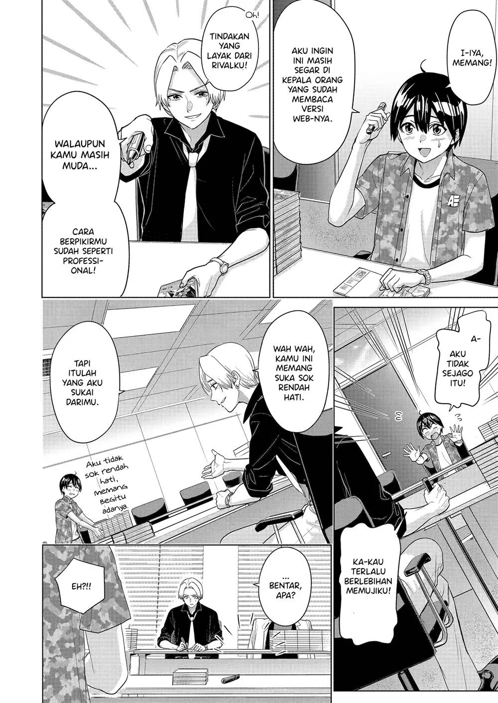 Koukousei Web Sakka no Mote Seikatsu "Anta ga Kami Sakka na Wakenai desho" to Boku wo Futta Osananajimi ga Koukai shiteru kedo Mou Osoi Chapter 23 - halaman 11
