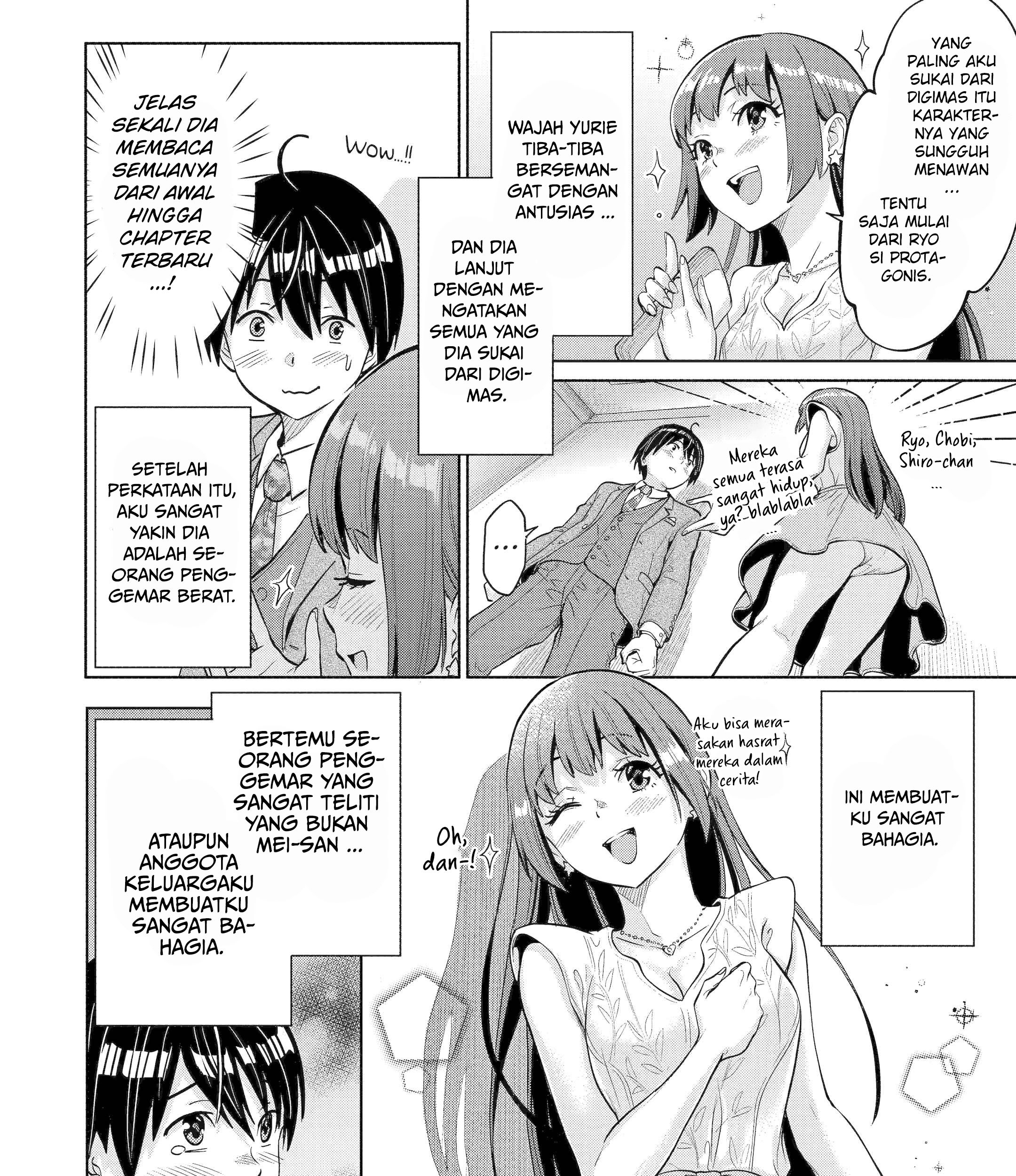 Koukousei Web Sakka no Mote Seikatsu "Anta ga Kami Sakka na Wakenai desho" to Boku wo Futta Osananajimi ga Koukai shiteru kedo Mou Osoi Chapter 3 - halaman 24