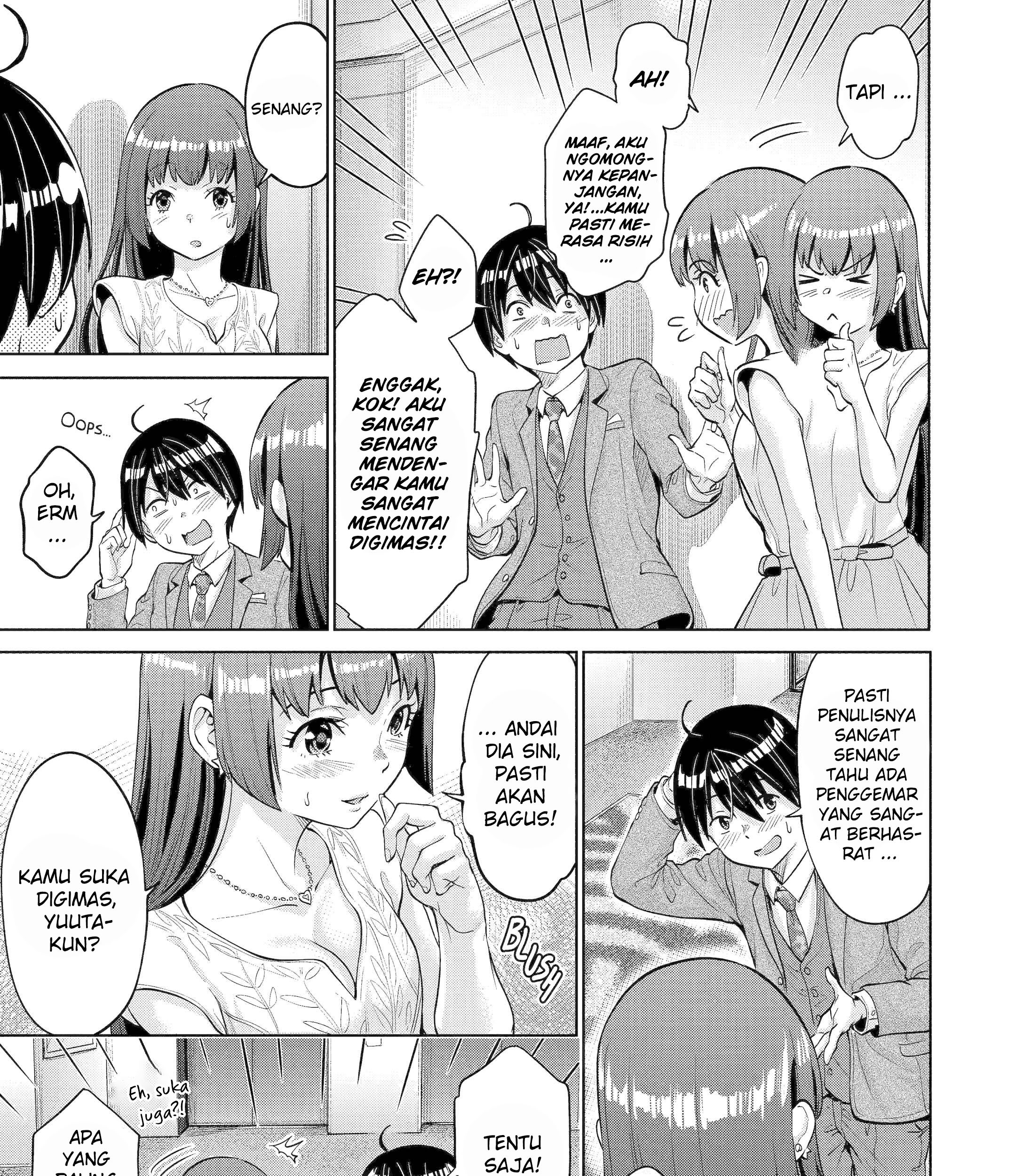 Koukousei Web Sakka no Mote Seikatsu "Anta ga Kami Sakka na Wakenai desho" to Boku wo Futta Osananajimi ga Koukai shiteru kedo Mou Osoi Chapter 3 - halaman 26