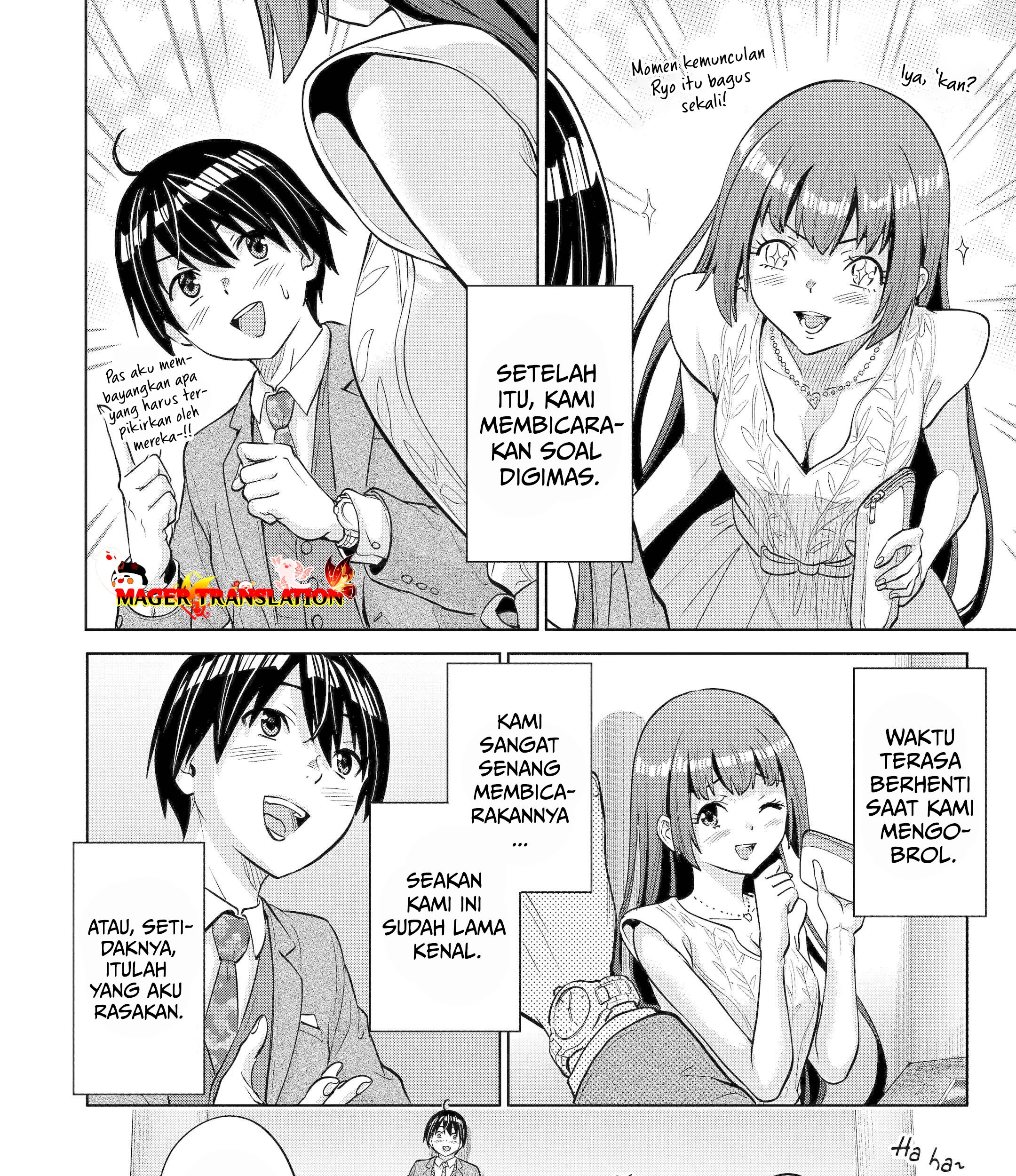 Koukousei Web Sakka no Mote Seikatsu "Anta ga Kami Sakka na Wakenai desho" to Boku wo Futta Osananajimi ga Koukai shiteru kedo Mou Osoi Chapter 3 - halaman 28