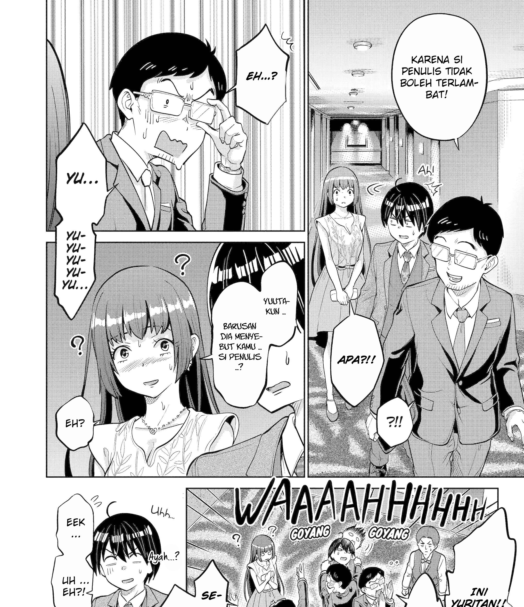 Koukousei Web Sakka no Mote Seikatsu "Anta ga Kami Sakka na Wakenai desho" to Boku wo Futta Osananajimi ga Koukai shiteru kedo Mou Osoi Chapter 3 - halaman 40