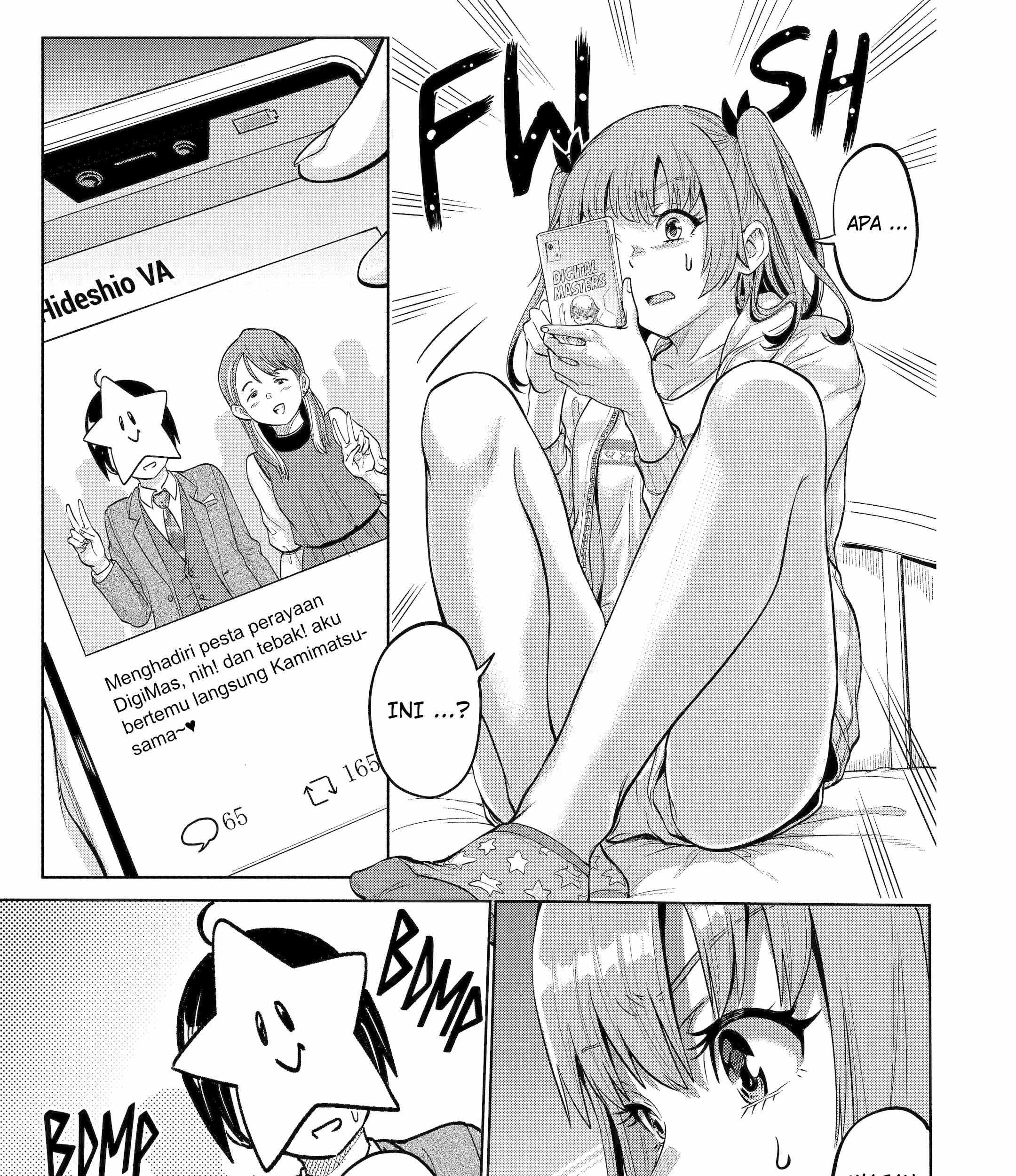 Koukousei Web Sakka no Mote Seikatsu "Anta ga Kami Sakka na Wakenai desho" to Boku wo Futta Osananajimi ga Koukai shiteru kedo Mou Osoi Chapter 5 - halaman 20