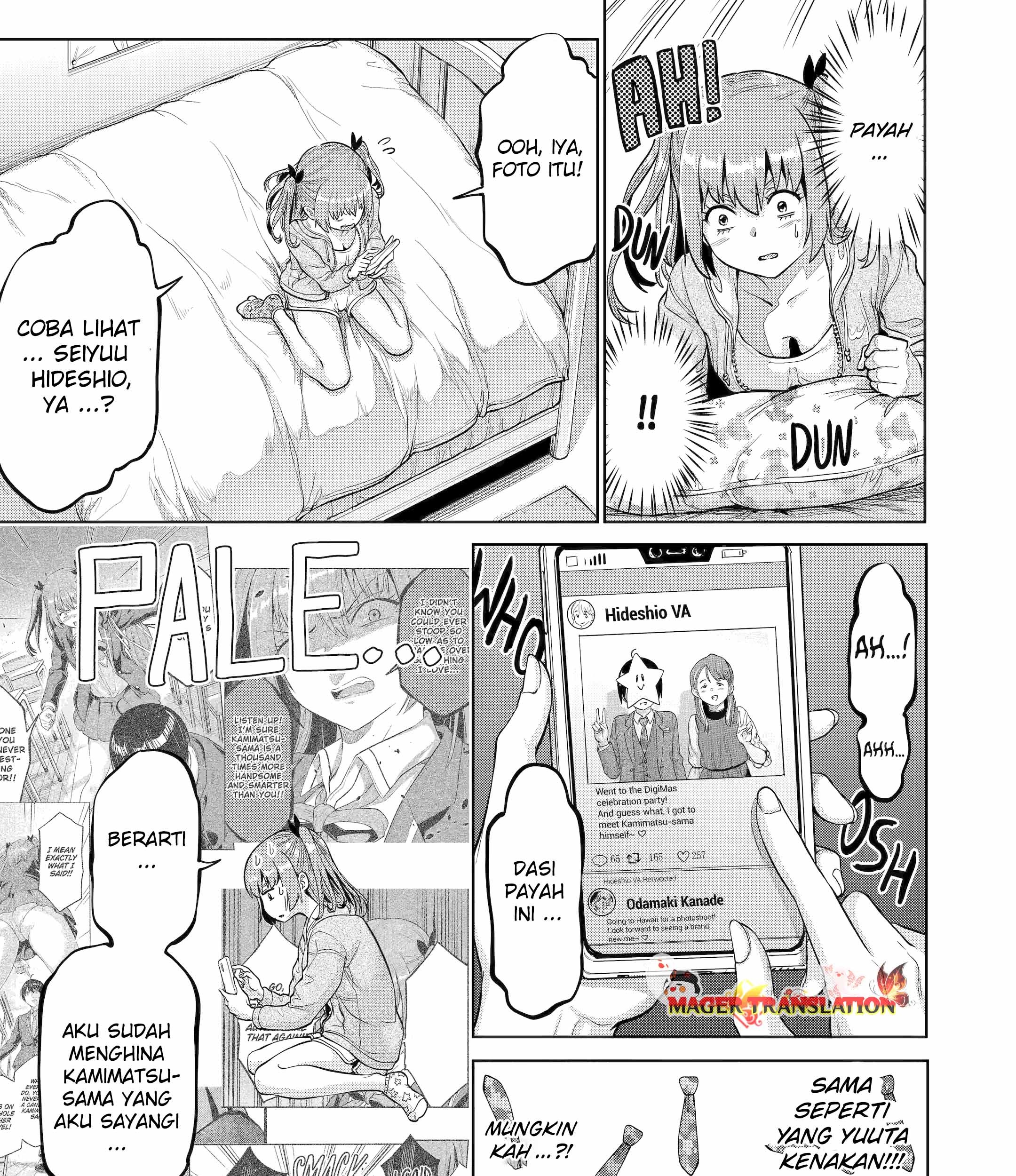 Koukousei Web Sakka no Mote Seikatsu "Anta ga Kami Sakka na Wakenai desho" to Boku wo Futta Osananajimi ga Koukai shiteru kedo Mou Osoi Chapter 6 - halaman 39