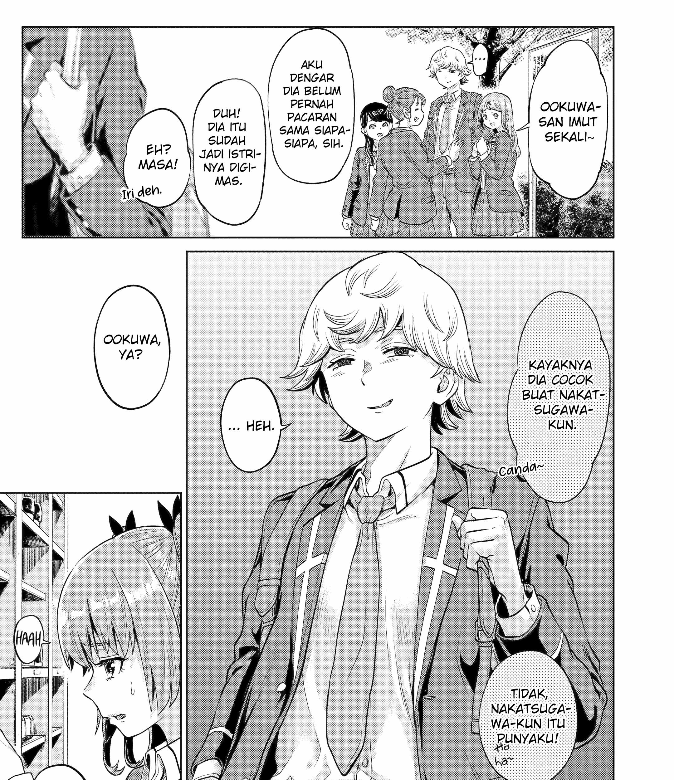 Koukousei Web Sakka no Mote Seikatsu "Anta ga Kami Sakka na Wakenai desho" to Boku wo Futta Osananajimi ga Koukai shiteru kedo Mou Osoi Chapter 6 - halaman 47