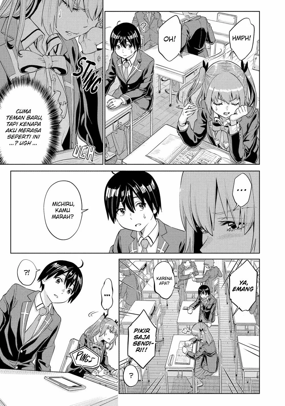 Koukousei Web Sakka no Mote Seikatsu "Anta ga Kami Sakka na Wakenai desho" to Boku wo Futta Osananajimi ga Koukai shiteru kedo Mou Osoi Chapter 7 - halaman 12