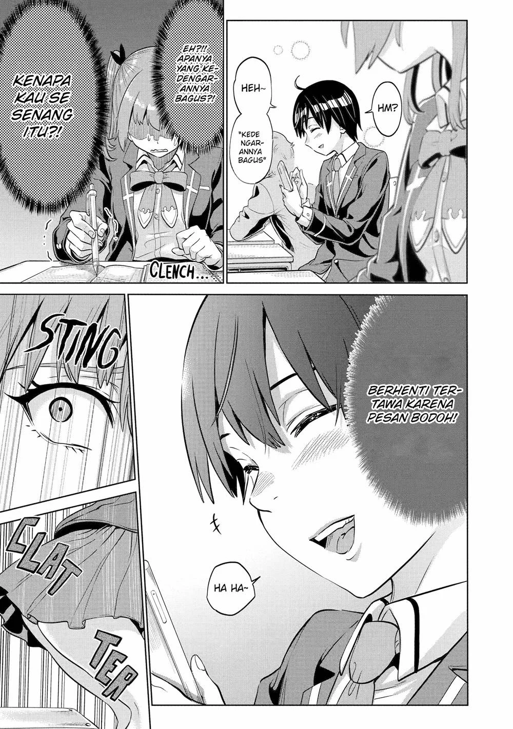Koukousei Web Sakka no Mote Seikatsu "Anta ga Kami Sakka na Wakenai desho" to Boku wo Futta Osananajimi ga Koukai shiteru kedo Mou Osoi Chapter 7 - halaman 14