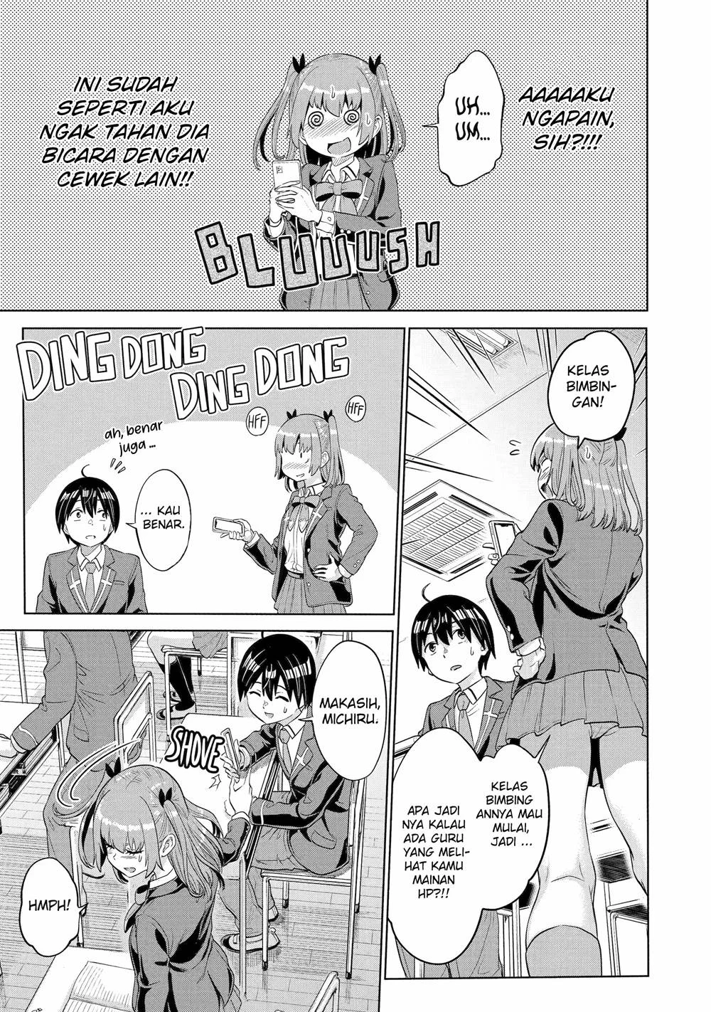 Koukousei Web Sakka no Mote Seikatsu "Anta ga Kami Sakka na Wakenai desho" to Boku wo Futta Osananajimi ga Koukai shiteru kedo Mou Osoi Chapter 7 - halaman 16