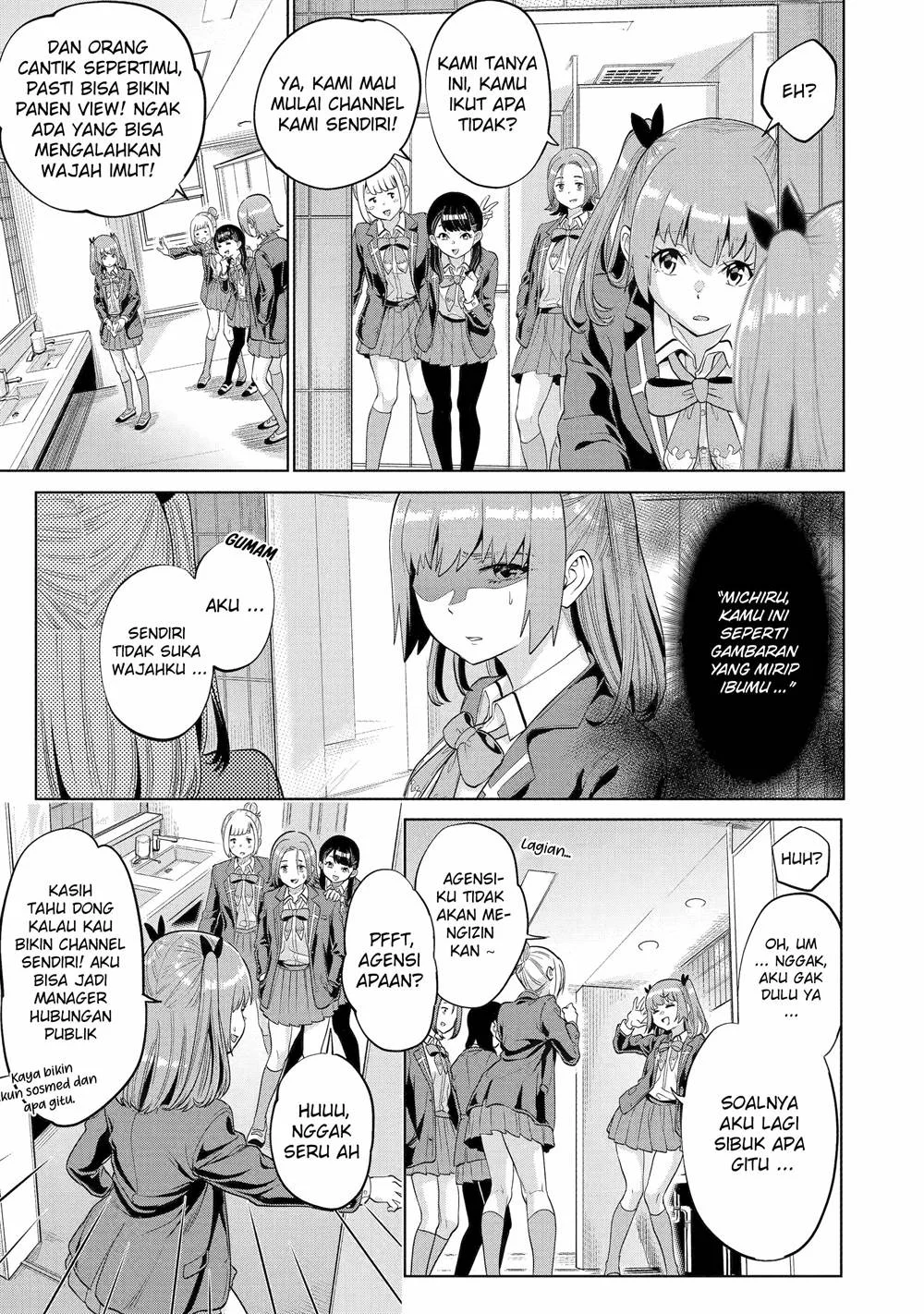 Koukousei Web Sakka no Mote Seikatsu "Anta ga Kami Sakka na Wakenai desho" to Boku wo Futta Osananajimi ga Koukai shiteru kedo Mou Osoi Chapter 7 - halaman 18
