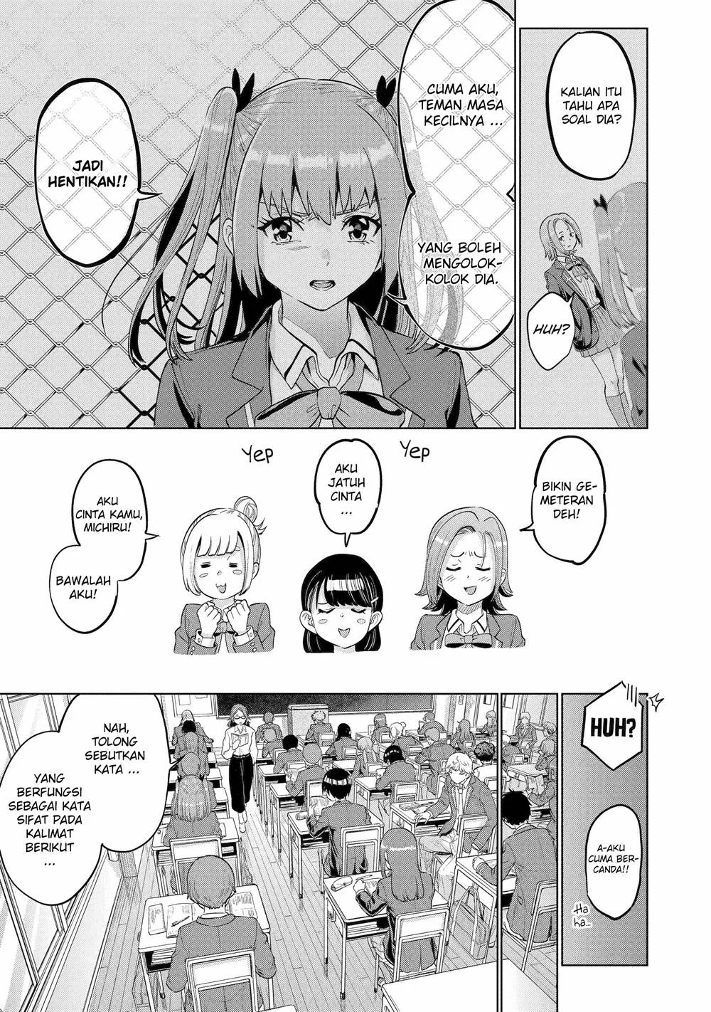 Koukousei Web Sakka no Mote Seikatsu "Anta ga Kami Sakka na Wakenai desho" to Boku wo Futta Osananajimi ga Koukai shiteru kedo Mou Osoi Chapter 7 - halaman 20