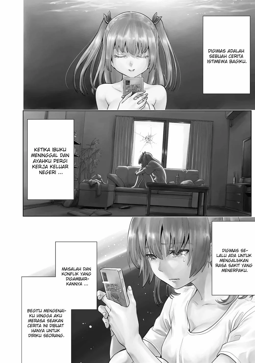 Koukousei Web Sakka no Mote Seikatsu "Anta ga Kami Sakka na Wakenai desho" to Boku wo Futta Osananajimi ga Koukai shiteru kedo Mou Osoi Chapter 7 - halaman 3