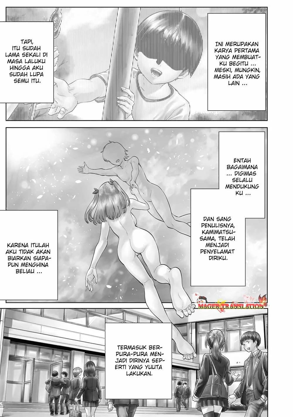 Koukousei Web Sakka no Mote Seikatsu "Anta ga Kami Sakka na Wakenai desho" to Boku wo Futta Osananajimi ga Koukai shiteru kedo Mou Osoi Chapter 7 - halaman 4