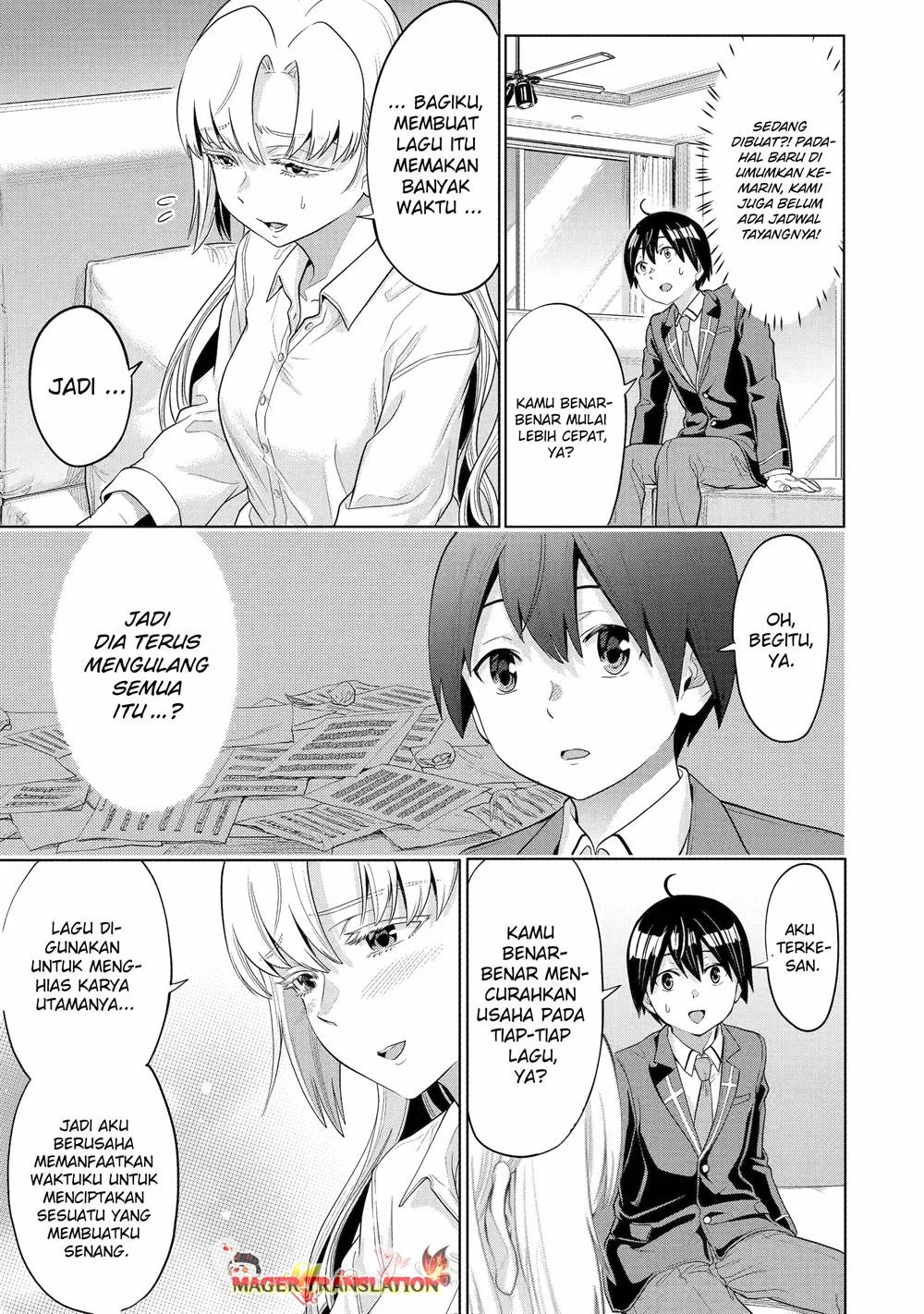 Koukousei Web Sakka no Mote Seikatsu "Anta ga Kami Sakka na Wakenai desho" to Boku wo Futta Osananajimi ga Koukai shiteru kedo Mou Osoi Chapter 9 - halaman 12