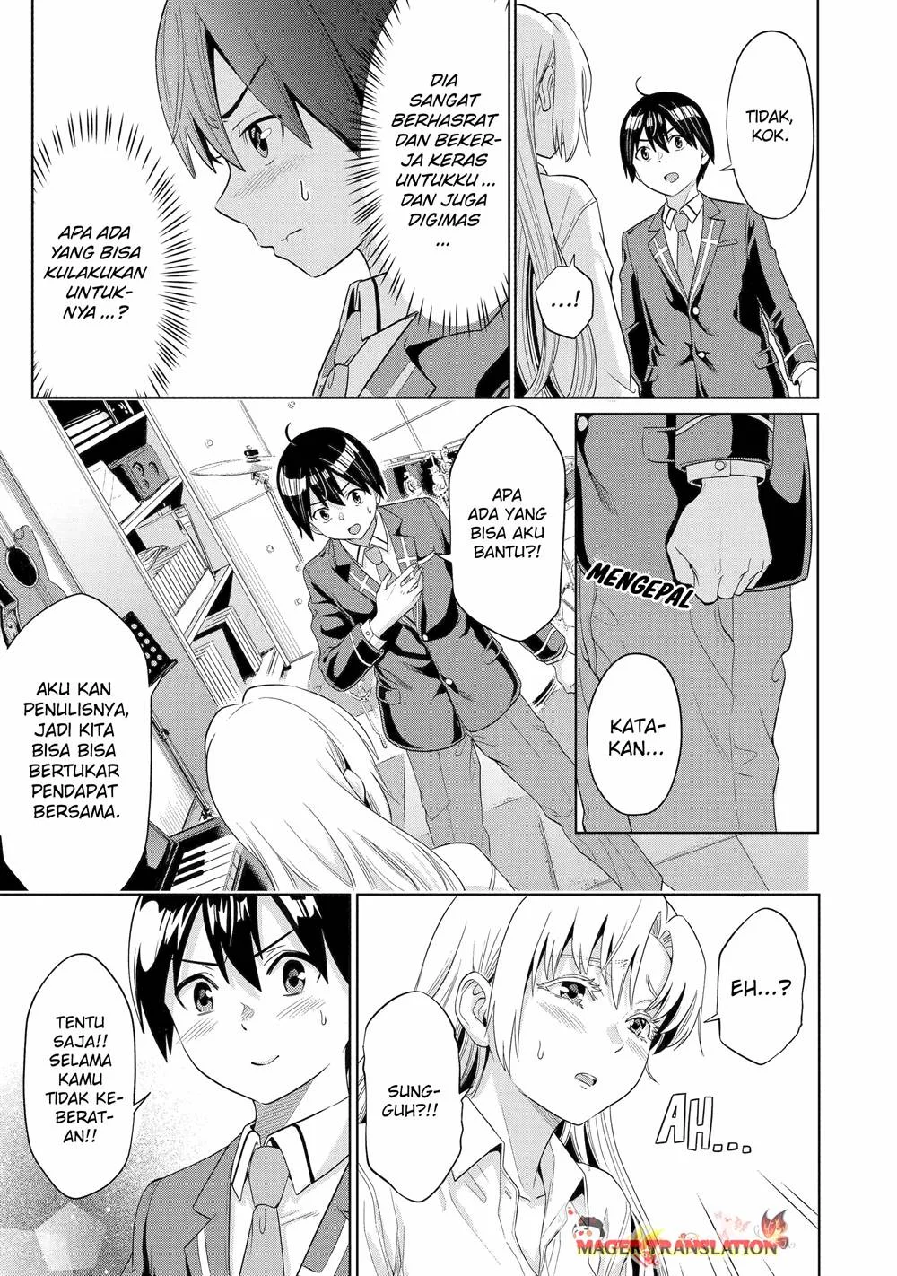 Koukousei Web Sakka no Mote Seikatsu "Anta ga Kami Sakka na Wakenai desho" to Boku wo Futta Osananajimi ga Koukai shiteru kedo Mou Osoi Chapter 9 - halaman 18