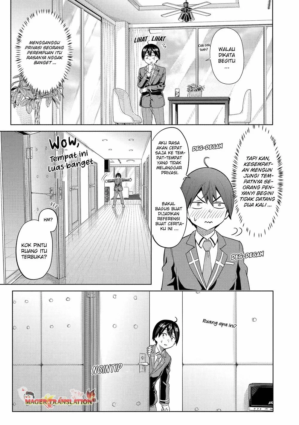 Koukousei Web Sakka no Mote Seikatsu "Anta ga Kami Sakka na Wakenai desho" to Boku wo Futta Osananajimi ga Koukai shiteru kedo Mou Osoi Chapter 9 - halaman 4