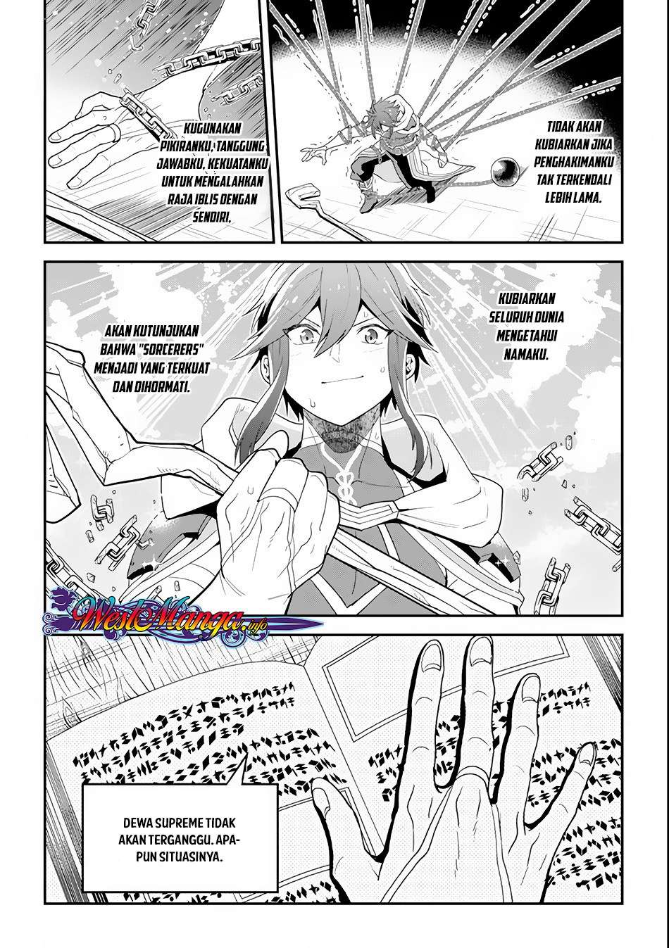 Kouryakuhon o Kushi Suru Saikyou no Mahoutsukai ~”meirei sa sero” to wa Iwa Senai Oreryuu Mao Tobatsu Saizen Ruuto ~ Chapter 1 - halaman 33